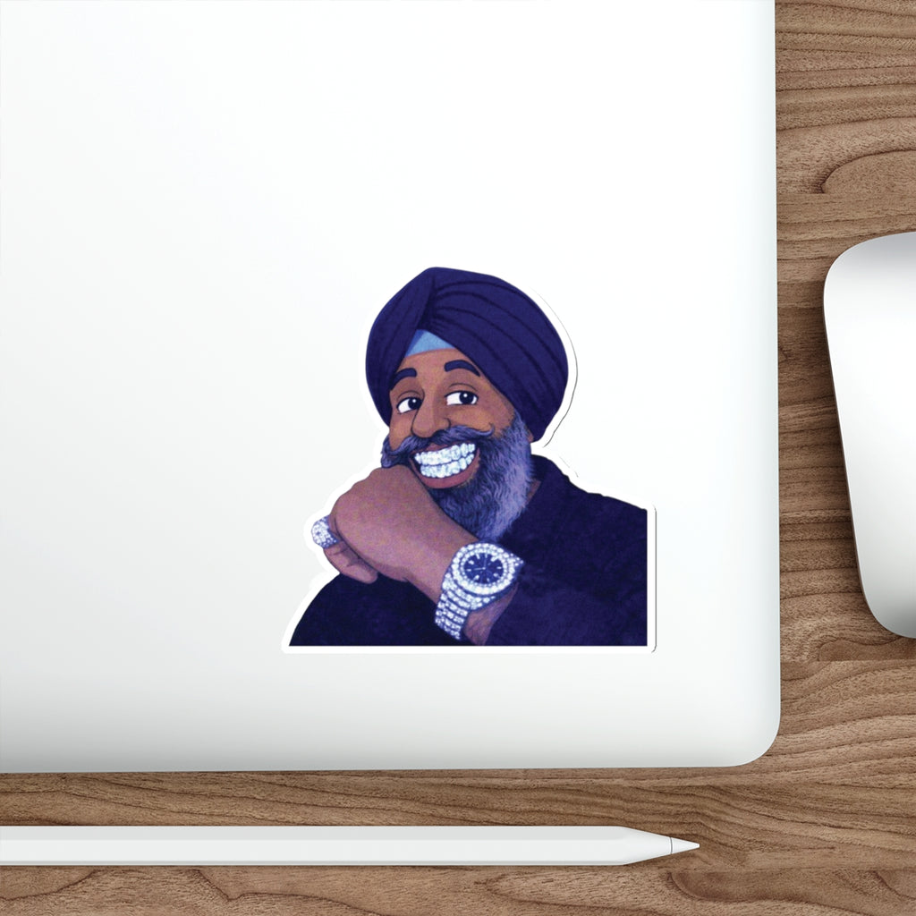 Bust Down Majithia Sticker