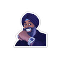 Bust Down Majithia Sticker
