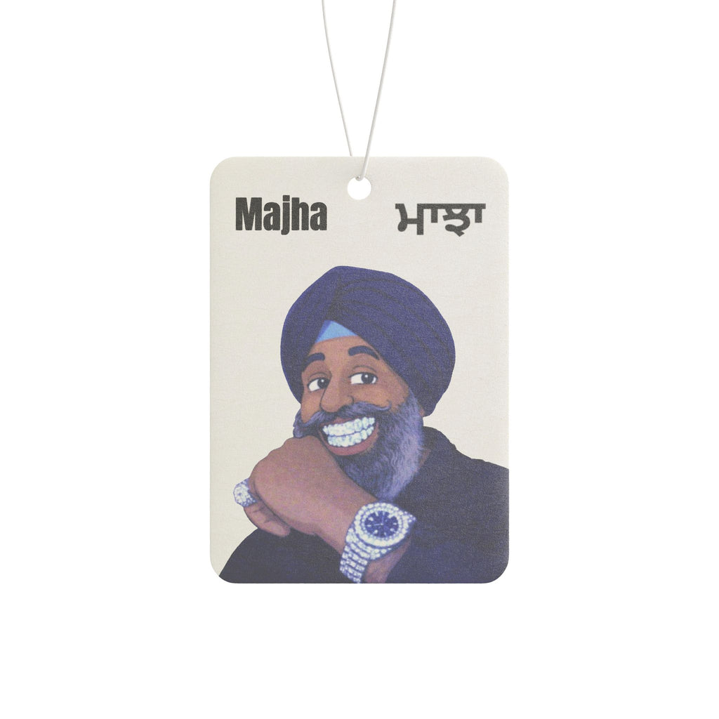 Majithia Car Air Freshener – Majha Punjabi Design