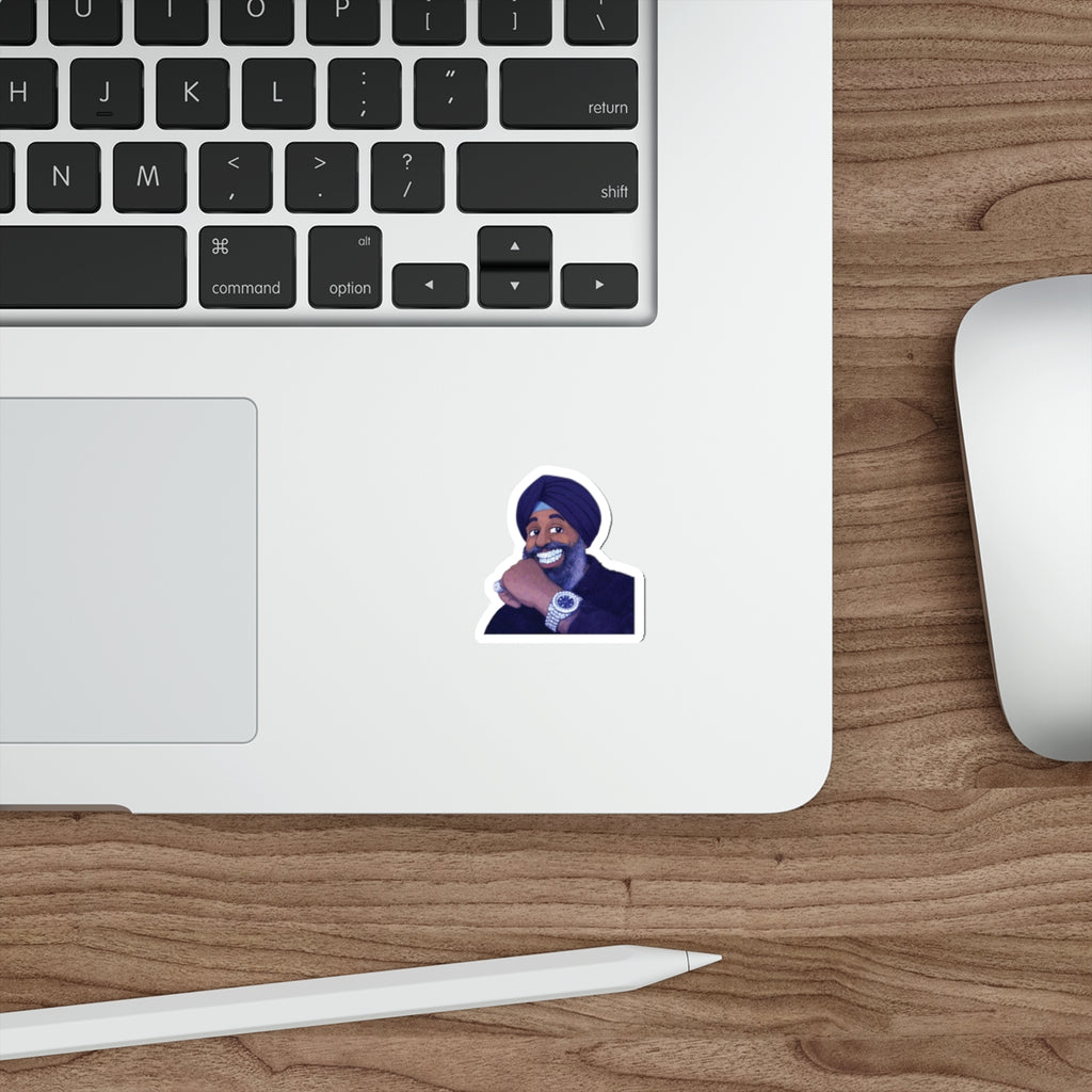 Bust Down Majithia Sticker