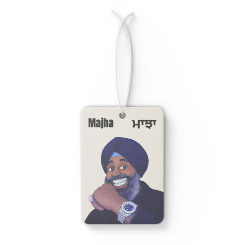 Majithia Car Air Freshener – Majha Punjabi Design